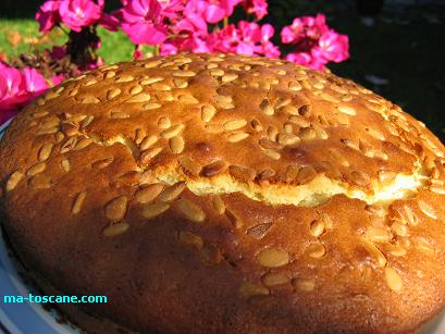 gateau aux pignons